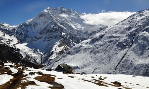 Zdjcie NEPAL / Manaslu / okolice Dharamsala / Samdo Peak 6335m