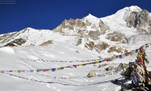 Zdjęcie NEPAL / Manaslu / Larka Pass 5160m / Larka Peak 6249m