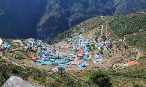 Zdjecie NEPAL / Everest / Himalaje / Namche Bazzar