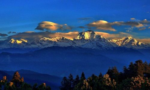 Zdjecie NEPAL / Manang / Poon Hill / Dhaulagiri II-V, Dhaulagiri iTukuche Peak z Poon Hill