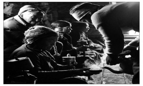 Zdjecie NEPAL / Manaslu / Samdo / tibetian tea