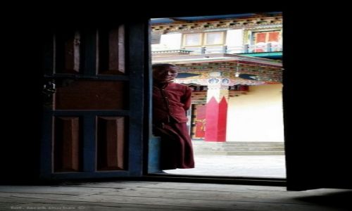 Zdjcie NEPAL / Manaslu / Lho / W klasztorze