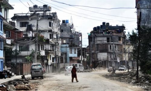 Zdj�cie NEPAL / Dolina Kathmandu / okolice Budanilkantha / Kathmandu poza Thamelem