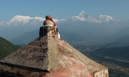 Zdj�cie NEPAL / Pokhara / Sarangot / Annapurna