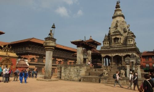 Zdjecie NEPAL / Kathmandu  / Bhaktapur / Pozostay ruiny