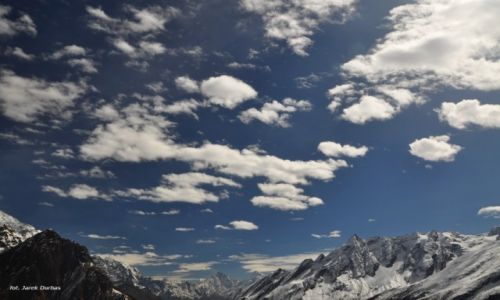 Zdjcie NEPAL / Manaslu / Lho / Niebo nad Himalajami