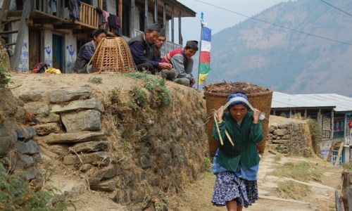 Zdjecie NEPAL / Langtang / ThuloShyaphru / Ona i oni