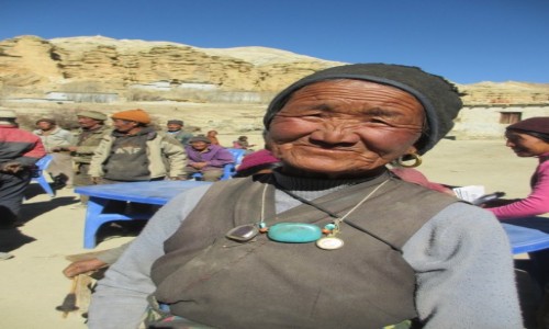 Zdjcie NEPAL / Upper Mustang / Choser / Twarze Mustangu