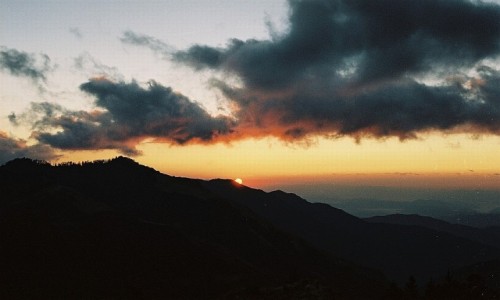 Zdjęcie NEPAL / masyw Annapurny / Poon Hill / wschód słońca - widok z Poon Hill