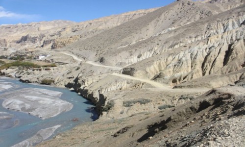 Zdjecie NEPAL / Mustang / Dolina Khali Gandaki / W drodze do Chele