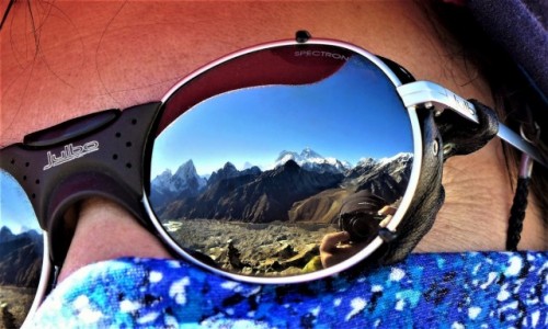 Zdjecie NEPAL / Himalaje, rejon  Ngozumpa Glacier  / Gokyo Ri / Okiem podrnika