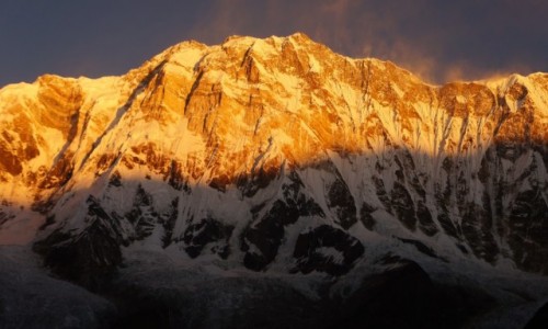 Zdjecie NEPAL / Annapurna Conservation Area / Annapurna / Zwierciado soca