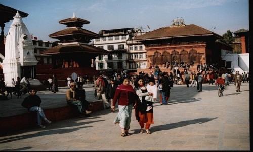 Zdjęcie NEPAL / Kathmandu / Durbar Square / Świątynia Shiwy i Parwathi