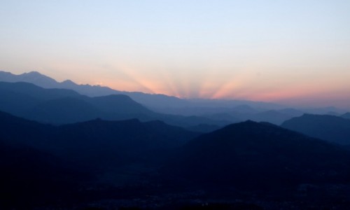 Zdjcie NEPAL / Pokhara / Sarangkot / wit