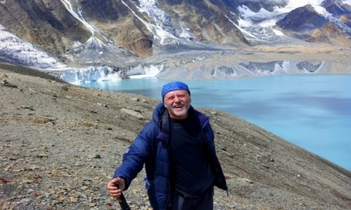 Zdjecie NEPAL / Annapurna / Annapurna / szczliwy  