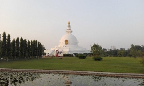 Zdjęcie NEPAL / Południowy Nepal / Lumbini / World Peace Pagoda