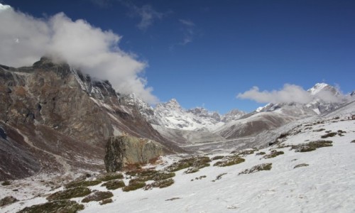Zdjcie NEPAL / Park Narodowy Sagarmatha / Trekking EBC / Na trekkingu.