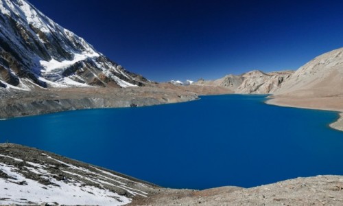 Zdjecie NEPAL / Khangsar / Tilicho Lake / Jezioro 4920 m...