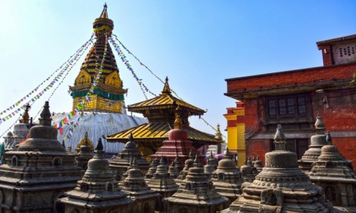 Zdjcie NEPAL / - / Katmandu / Swajambhunath 