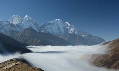 Zdjecie NEPAL / - / Himalaje / chmury
