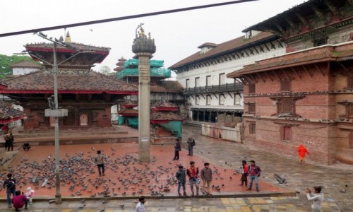 NEPAL / Kotlina Katmandu / Katmandu / wiatynia Daganatha, Durbar Squere Katmandu. Nepal 