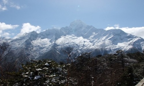 Zdjcie NEPAL / Khumbu / Everst View Hotel Syangboche / Thamserku