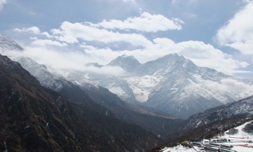 Zdjcie NEPAL / Himalaje / Dolina Dudh Koshi / Thamserku