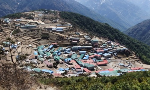 Zdjecie NEPAL / Khumbu / Namche Bazar / Stolica Szerpw