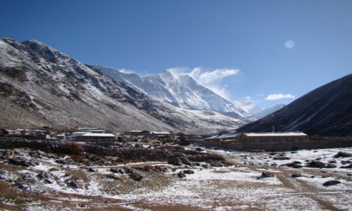 Zdjęcie NEPAL / Himalaje / Dingboche / Lhotse