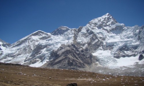 Zdjcie NEPAL / Himalaje / Dolina Khumbu / Nuptse i Everest