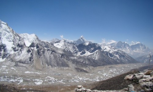 Zdjęcie NEPAL / Himalaje / Kala Pattar / Lodowiec Khumbu