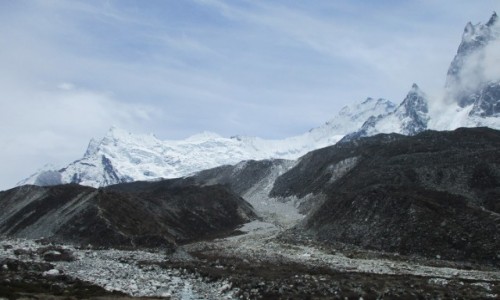 Zdj�cie NEPAL / Sagarmatha National Park / W drodze do Chukung / Dolina Imja Khola