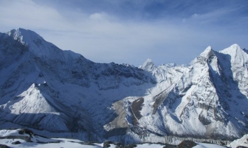 Zdj�cie NEPAL / Sagarmatha National Park / Crampon Point pod Island Peak / Poranek pod Island Peak