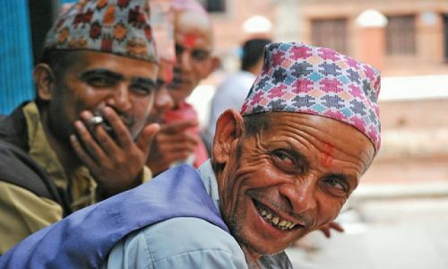 Zdjecie NEPAL / kathmandu / patan / smile!
