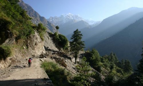 Zdjęcie NEPAL / Masyw Annapurny / W drodze do Marphy / Trekingowy poranek
