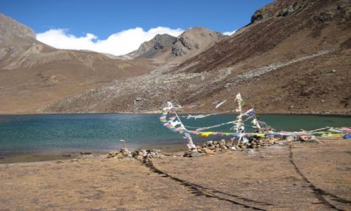 Zdjęcie NEPAL / Himalaje / Dystrykt Manang / Ice Lake 4600 m