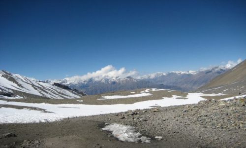 Zdjęcie NEPAL / Himalaje / Thorung La Pass / widok z Thorung La Pass