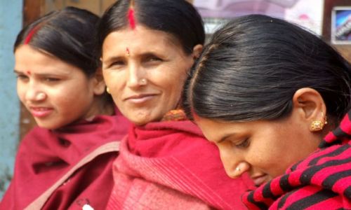 Zdjęcie NEPAL / Nepal / okolice Lumbini / kobiety