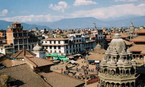 NEPAL / Dolina Kathmandu / Patan / Durbar Square