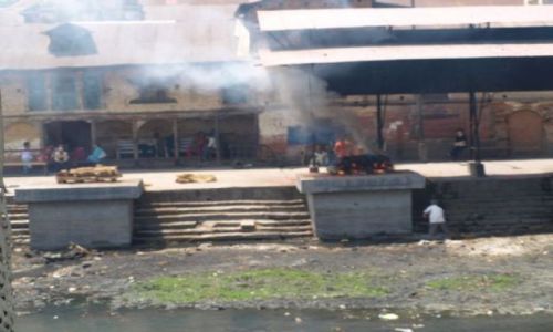 Zdjecie NEPAL / brak / Katmandu / Nad rzek Bagmati w Katmandu