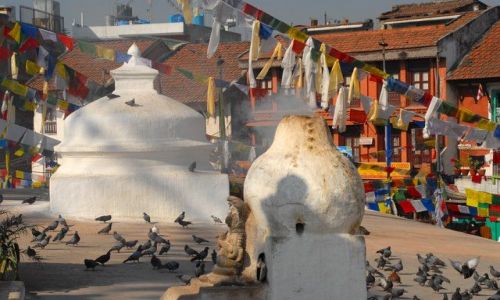 Zdjęcie NEPAL / Kathmandu valley / Kathmandu / Bodhnath Stupa