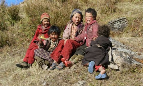 Zdjecie NEPAL / brak / Samdo / Dzieci gór 3860 npm