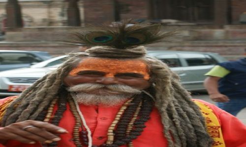 Zdjecie NEPAL / brak / Kathmandu / wiety Sadhu