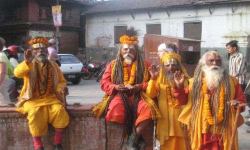 Zdjecie NEPAL / brak / Kathmandu / Koledzy z Nepalu