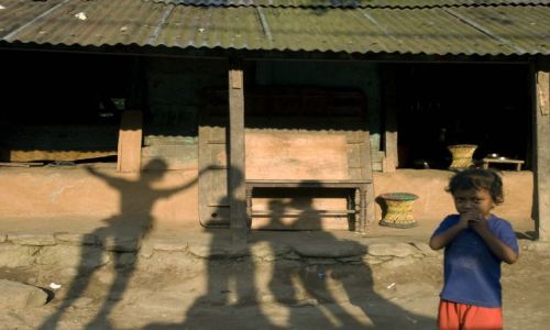 Zdjęcie NEPAL / wokół Annapurny / Besisahar / Dzieci z Besisahar 3