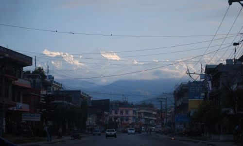 Zdjecie NEPAL / brak / Pokhara / Pokhara, panorama wok miasta