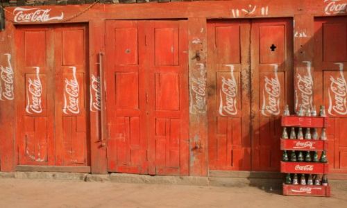 Zdjecie NEPAL / brak / Bakhtapur / Coca Cola