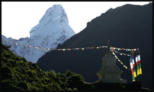 Zdjęcie NEPAL / narodowy park sagarmatha (Ama Dablam) / brak / -