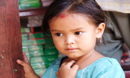 Zdjecie NEPAL / brak / gdzieś na szlaku / zadumana..