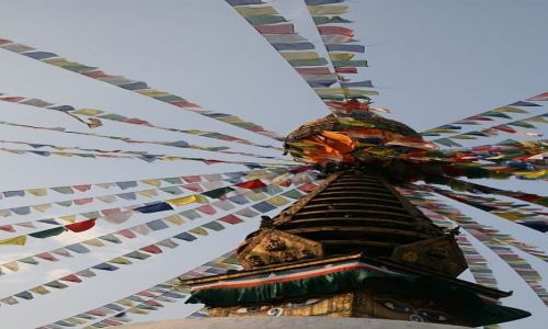 Zdjęcie NEPAL / Kathmandu / Thamel / Kathesimbhu stupa